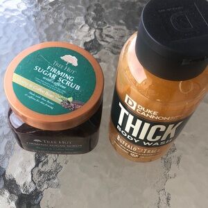 Coffee & Bourbon Shower Set – Duke Cannon Body Wash + Tree Hut Scrub